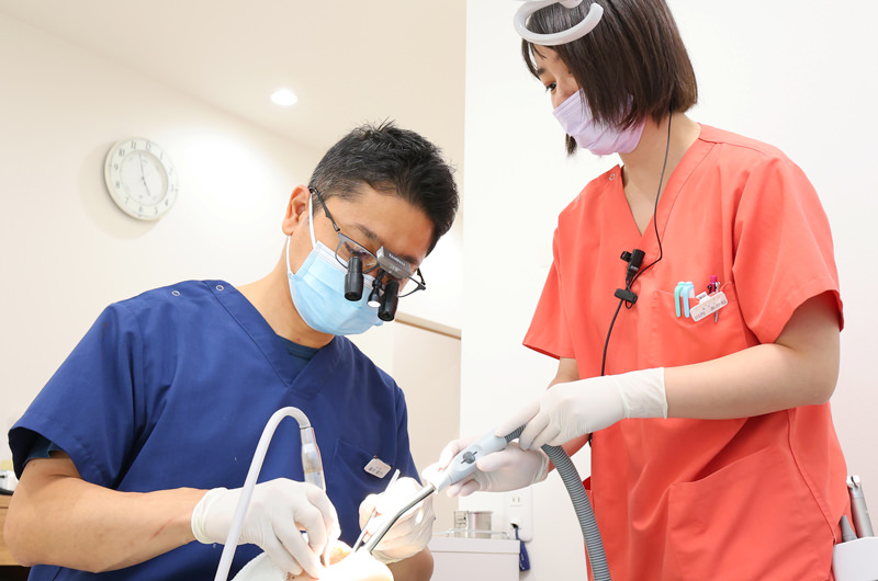 「痛み」が心配な方もご安心ください