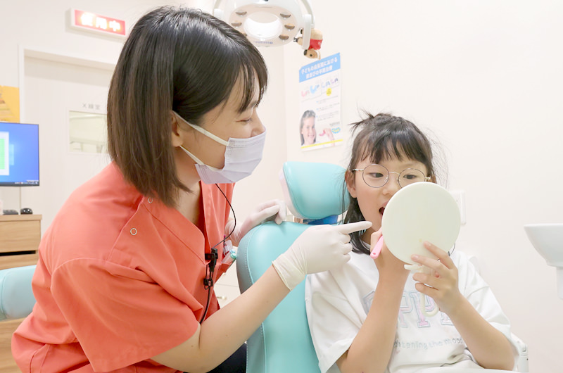 歯医者嫌いにならないための取り組み